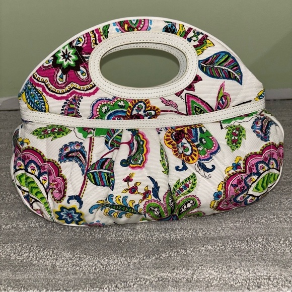 Vera Bradley Paisley Silk Blend Clutch Bag - Picture 2 of 5